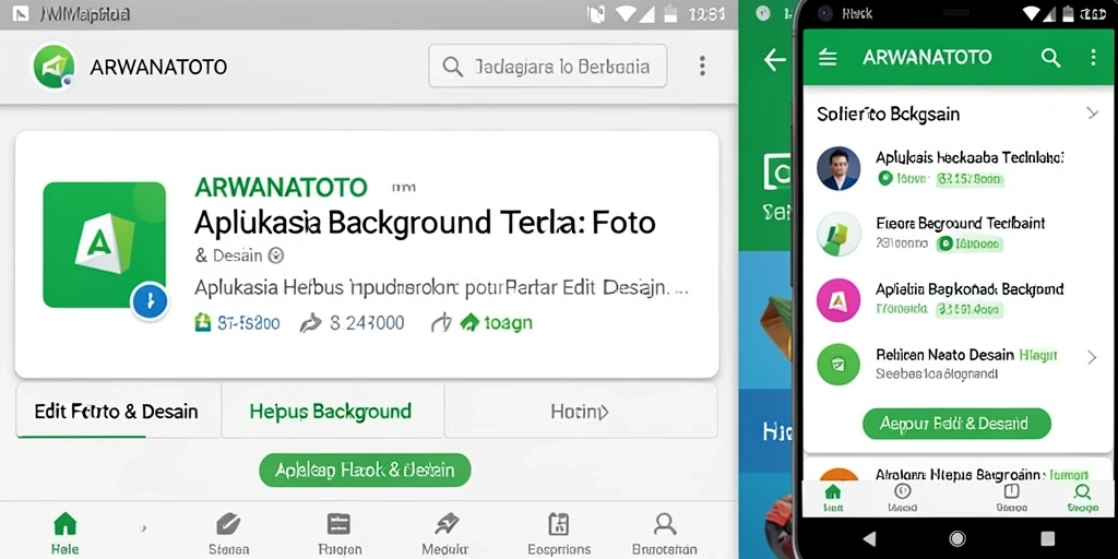 Screenshot utama ARWANATOTO menampilkan antarmuka penghapusan latar belakang.