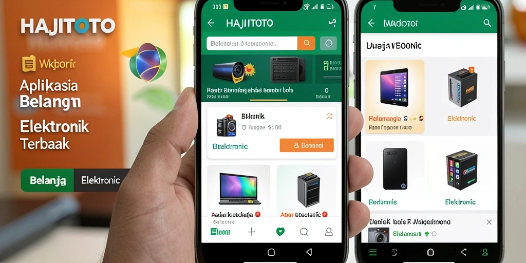 Tampilan antarmuka aplikasi HAJITOTO yang modern dan intuitif.