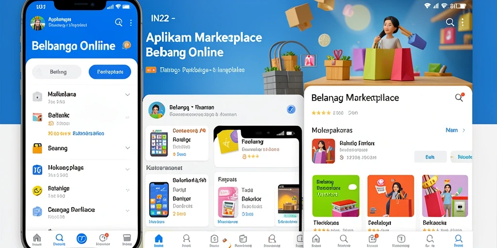 Screenshot antarmuka IN22 yang menampilkan fungsi Marketplace.