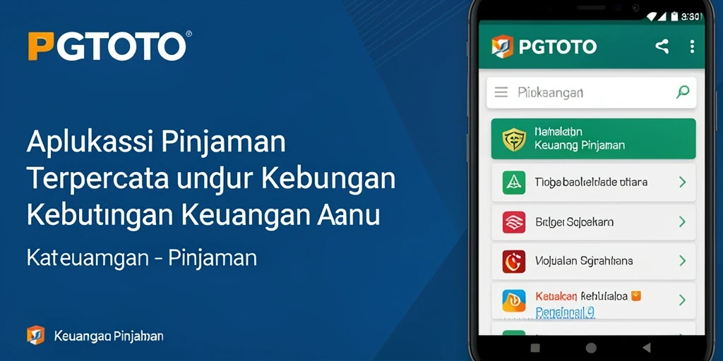 Antarmuka pengguna PGTOTO yang modern dan mudah digunakan.