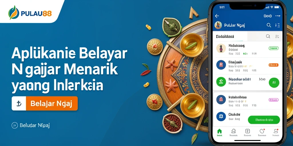 Antarmuka PULAU88 untuk belajar Ngaji yang interaktif dan mudah digunakan.