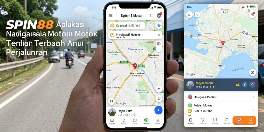 Tampilan antarmuka SPIN88 yang intuitif untuk navigasi motor.