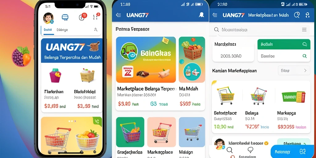 Tampilan antarmuka UANG77 yang sederhana dan fungsional.