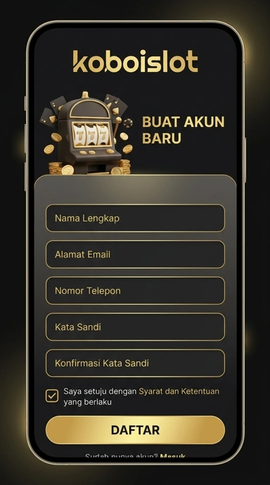 Panduan Registrasi Akun Baru koboislot untuk Pengguna Android